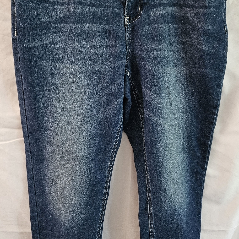 & Other Stories Dark Blue Skinny Jeans